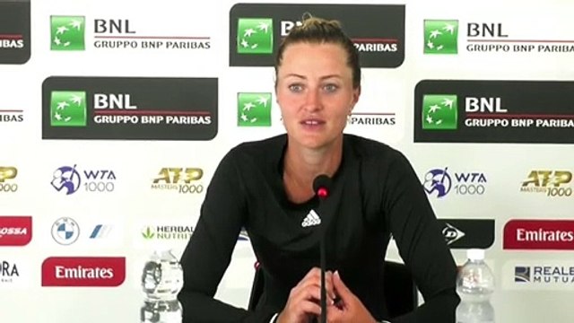 WTA - Rome 2021 - Kristina Mladenovic saisit sa chance de lucky loser : Je n'ai pas à me plaindre car je suis dans le tableau où je devrais pas être !