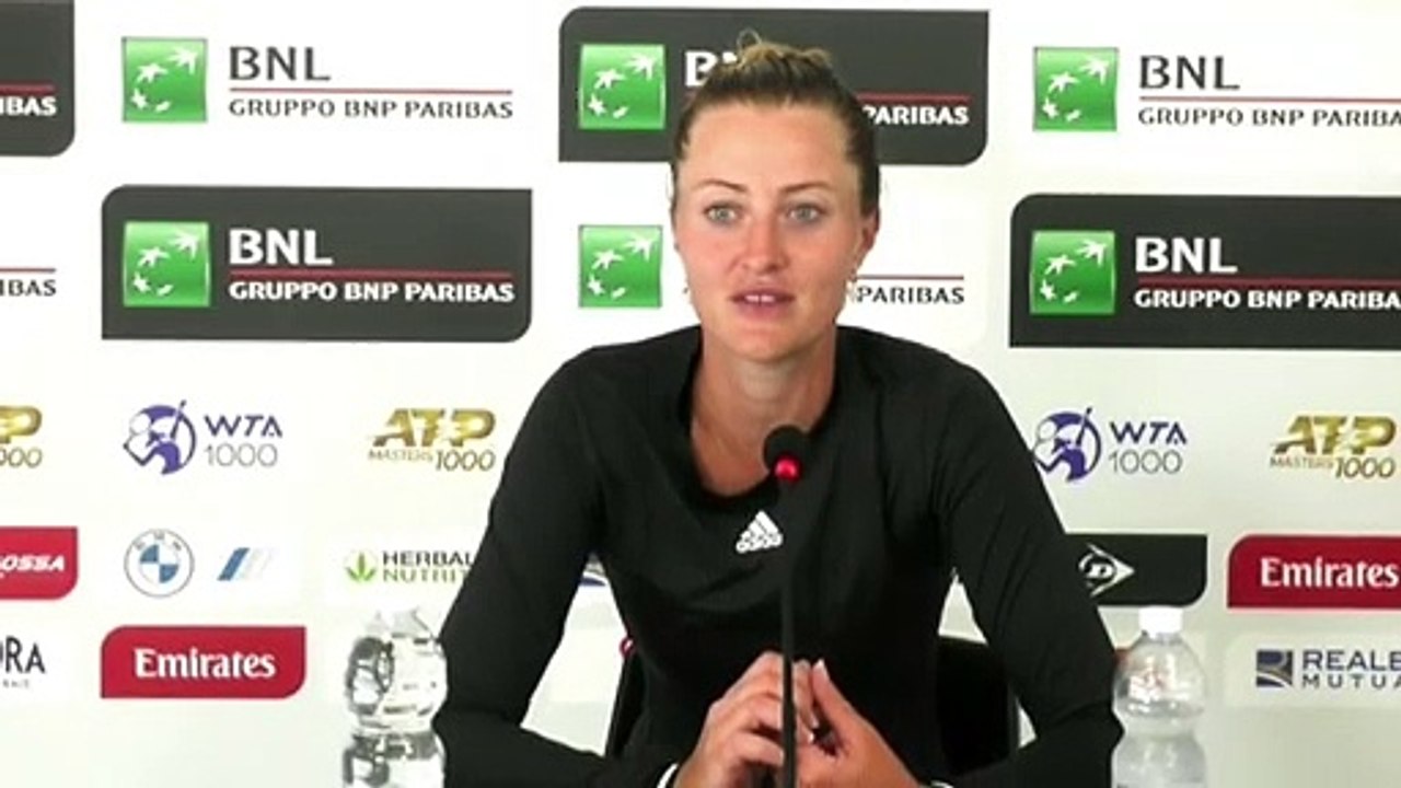 WTA - Rome 2021 - Kristina Mladenovic saisit sa chance de lucky loser : "Je n'ai pas à me plaindre car je suis dans le tableau où je devrais pas être !"