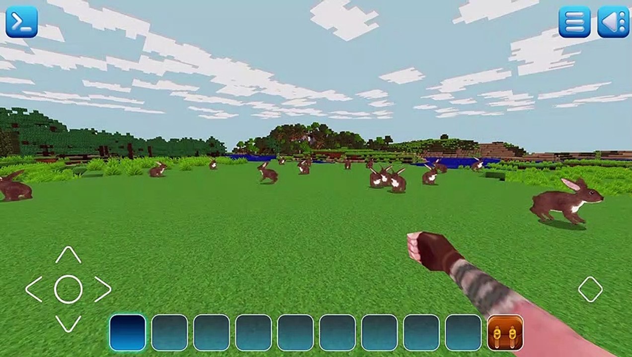  Cute Rabbit  Minecraft Animals Mobs in Free Realmcraft Game in Minecraft Style ☆