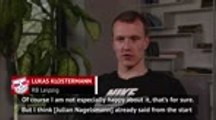 Leipzig defender Klostermann 'can't get angry' with Nagelsmann over Bayern move