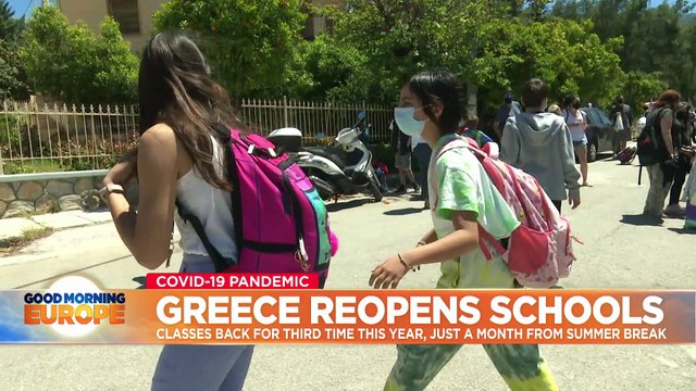 Greece lockdown measures lift allowing schools and courts to reopen