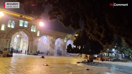 Palesztin tüntetőkkel csaptak össze izraeli rendőrök