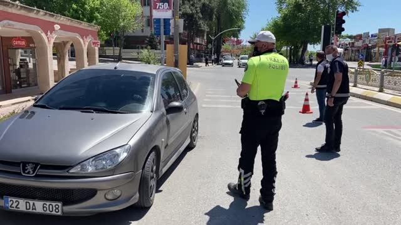 Trakya'da polis ekiplerinin denetimleri sürüyor