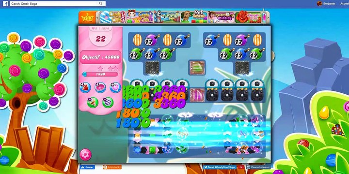 Candy Crush-Level 1874