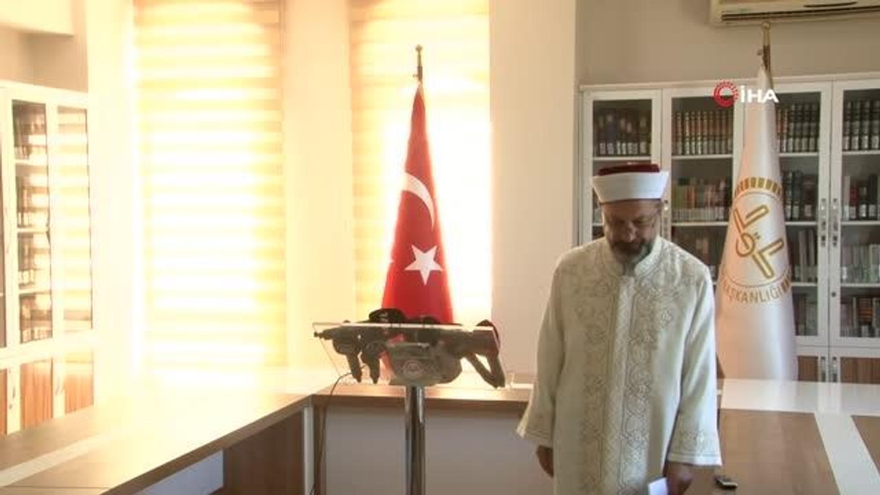 Diyanet İşleri Başkanı Erbaş: "İslam ümmeti tek yürek olarak her daim Kudüs'ü savunacaktır"