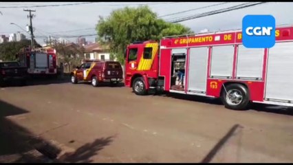 Morador esquece panela no fogão e fato provoca incêndio na cozinha de residência