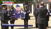 Hommage national à Éric Masson: Jean Castex remet la légion d'honneur au brigadier tué à Avignon