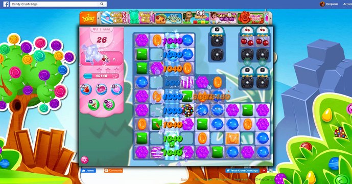 Candy Crush-Level 1880