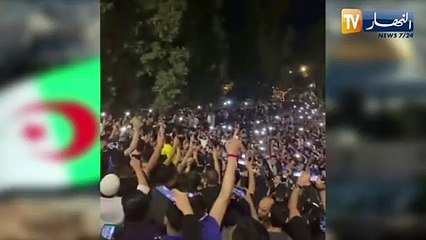 لاعبو الخضر يتسابقون على نصرة فلسطين وتأثير محرز يتجلى في تغريدة