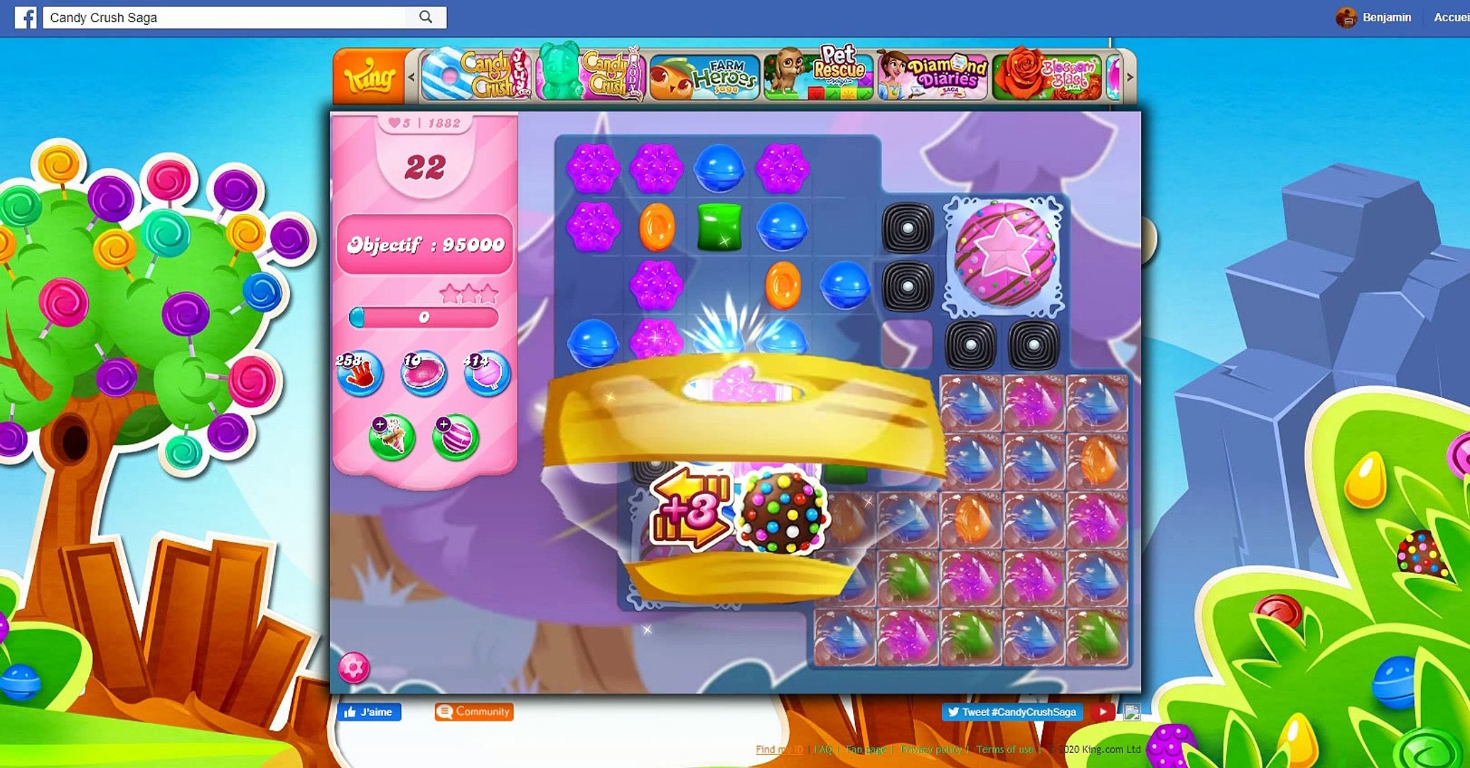 Candy Crush-Level 1882 - Vidéo Dailymotion