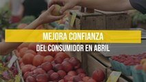 Mejora Confianza del Consumidor en abril