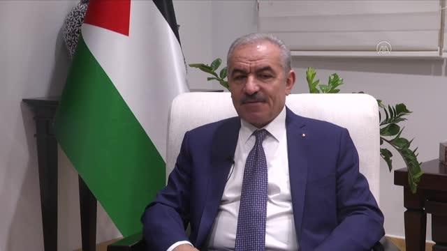 Filistin Başbakanı Iştiyye AA'ya konuştu: İsrail Gazze Şeridi'nde katliam yapıyor