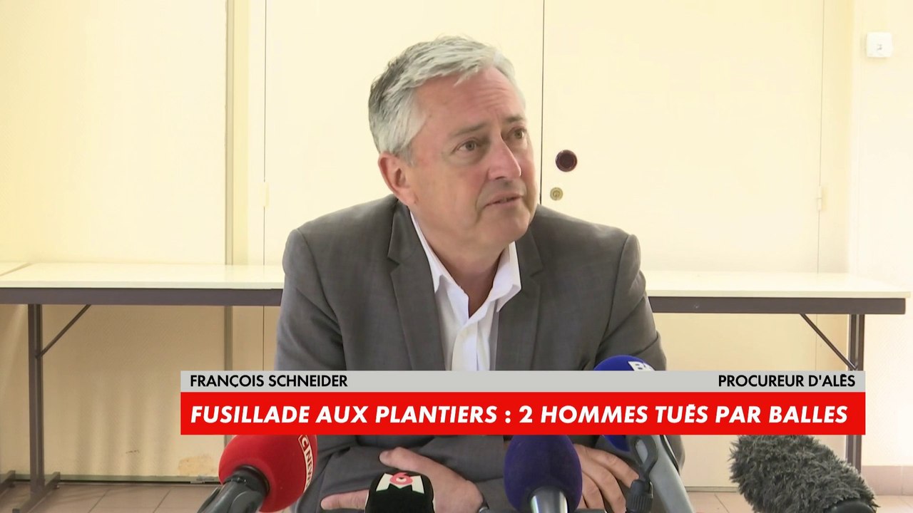 François Schneider, procureur d’Alès : «L’un des employés d’une scierie n’a pas salué son patron, qui lui a fait la remarque. Il a sorti son arme de poing et a immédiatement ouvert le feu sur son patron, le tuant»