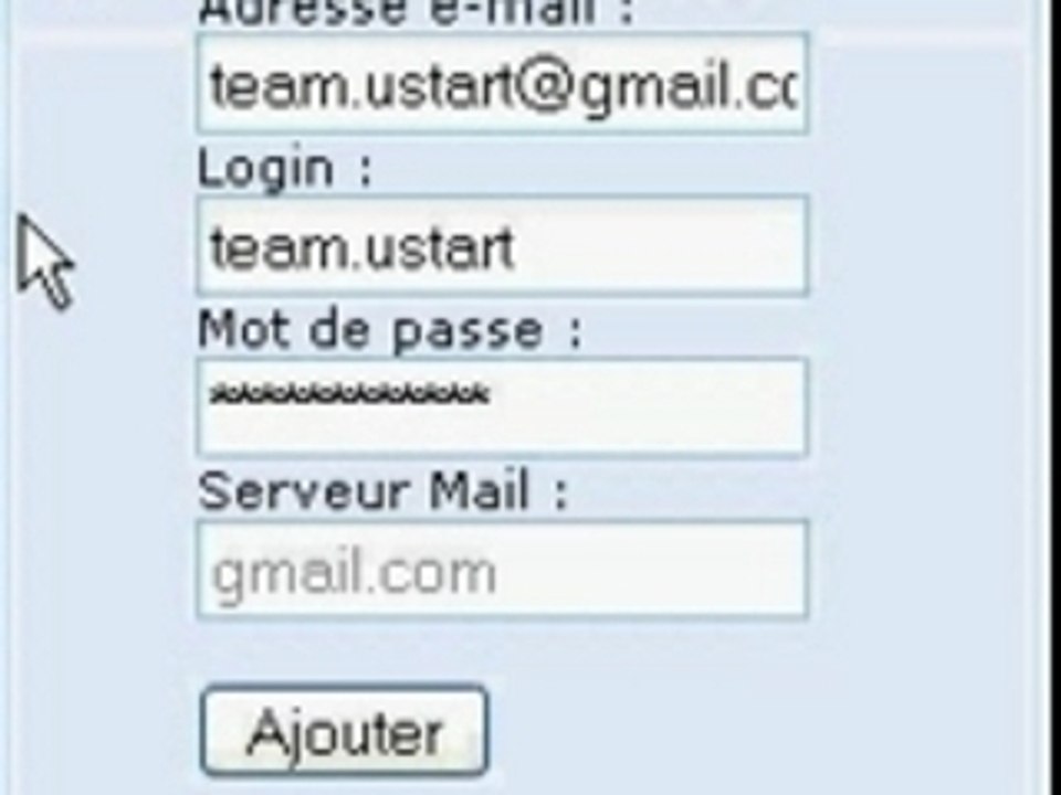 bloc mails ustart