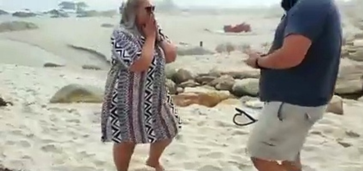 Une demande en mariage très fun