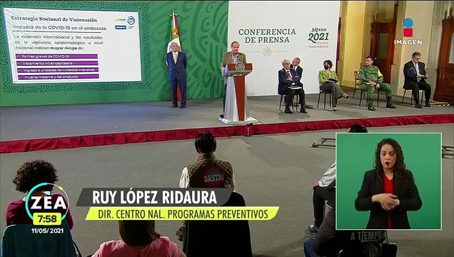 Mujeres embarazadas serán vacunadas contra Covid-19 en México | Noticias con Francisco Zea