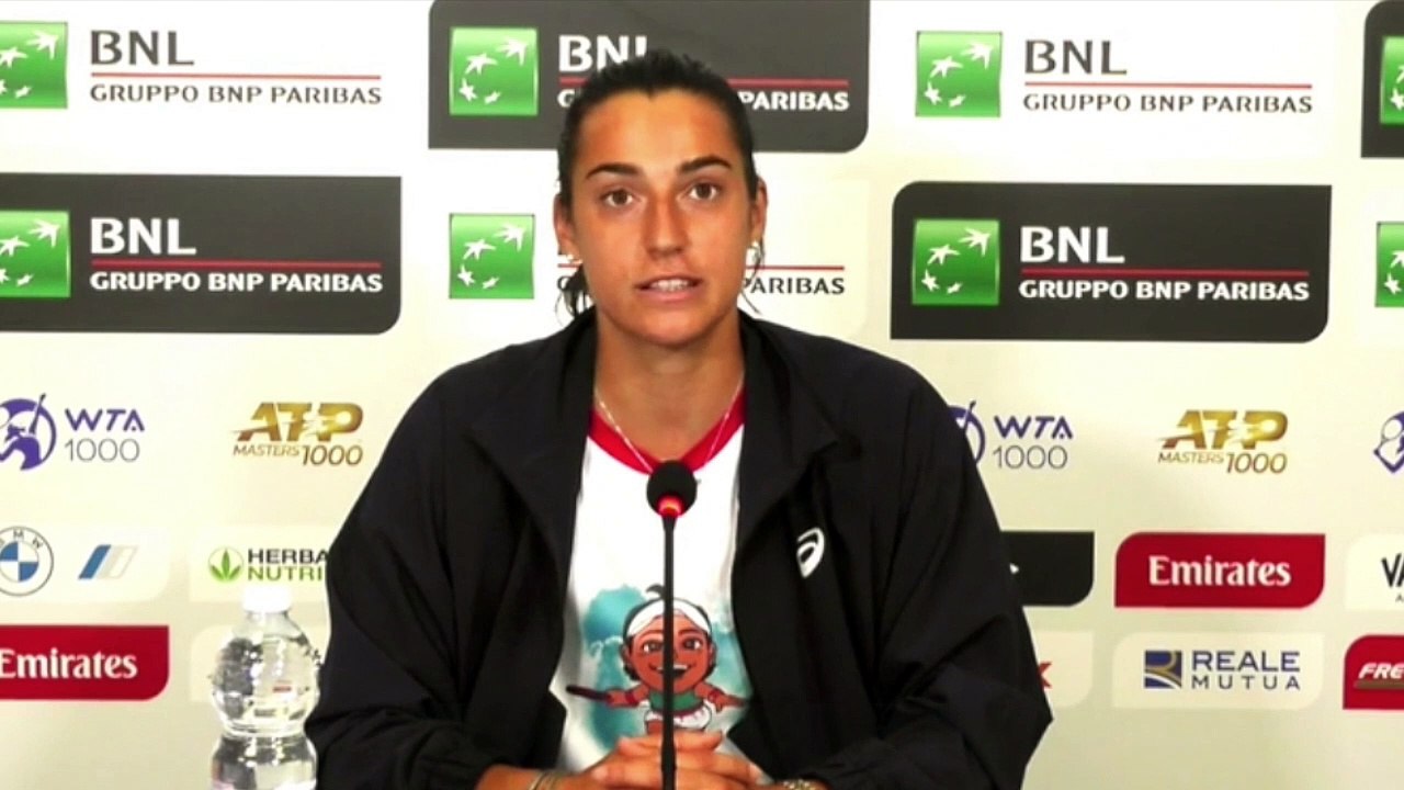 WTA - Rome 2021 - Caroline Garcia et son retour réussi : "J'étais tendue mais ça s'est bien passé... "