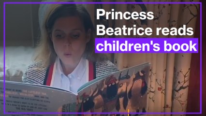 Stepmother Princess Beatrice reads children's book The Littlest Yak