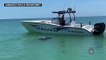 UGC: Curious manta ray swims close to police patrol boat in Florida