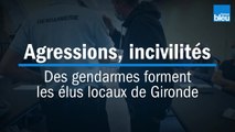 Agressions, incivilités : des gendarmes forment les élus locaux de Gironde