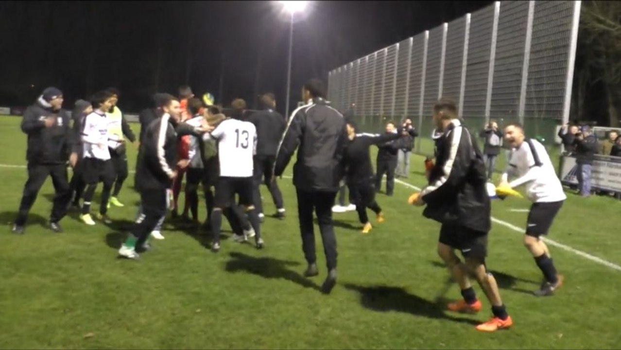 Verbandsligist überrascht im Pokal - und feiert ausgelassen