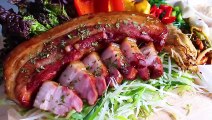 Korean Roast Pork Belly Asmr Mukbang Eating Show Eating Sound