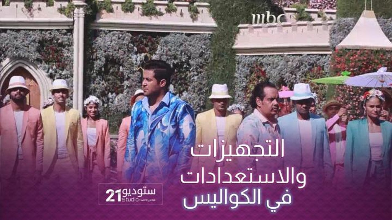 رئيس " مجموعة MBC " الوليد آل إبراهيم يقف على تجهيزات مسلسل #ستوديو21