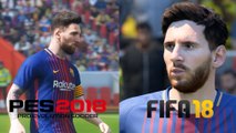 FIFA 18 und PES 2018 im Grafikvergleich