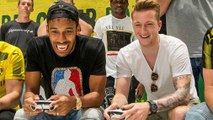 Aubameyang und Reus: Abgezockt an der Konsole