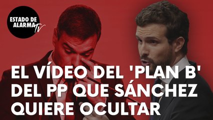 El vídeo sobre el ‘Plan B’ jurídico al estado de alarma del PP que Sánchez quiere ocultar