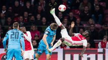 Spektakulärer Fallrückzieher von Ajax-Spieler Sanchez