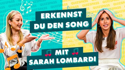 Erkenne den Song mit Sarah Lombardi!