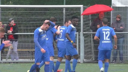 Traumhafter Freistoß in Hessens Verbandsliga