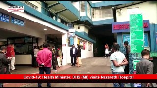 Covid 19 : Health Minister, Dhs (Mi) Visits Nazareth Hospital