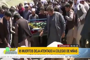 Afganistán: elevan a 85 cifra de fallecidos víctimas de explosivos en escuela femenina