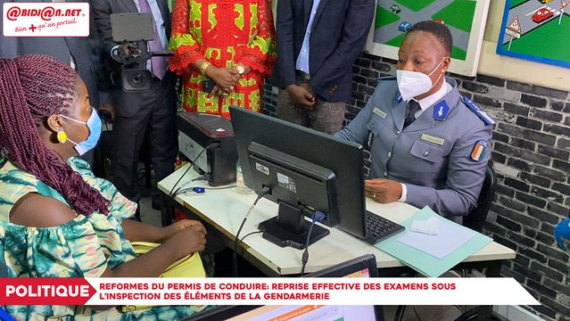 Reformes du Permis de conduire : reprise effective des examens sous l’inspection des éléments de la gendarmerie