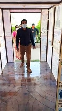 Rawatbhata sanitizer machine say body sanitize