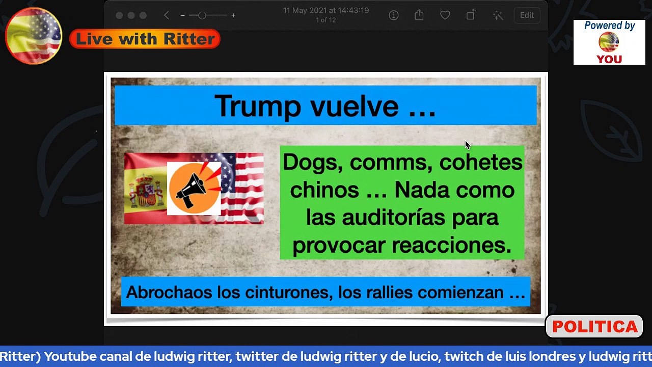 Trump vuelve ...