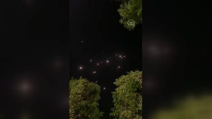 Gazze'den İsrail'e gönderilen roketler "Demir Kubbe" tarafından durduruldu