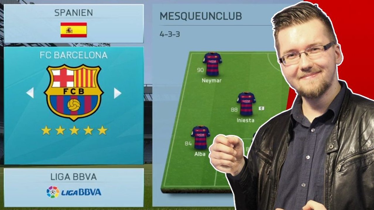 FIFA 16: Bonos Barcelona, Teil eins