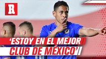 Luis Romo sobre Cruz Azul: 'Estoy en el mejor club de México, el que tiene mi corazón'