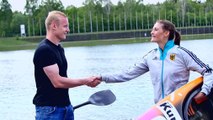 Sebastian Rode trifft Kanutin Ricarda Funk