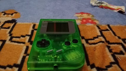 Original Game Boy Clear Green Shell Replacement (DMG-01)