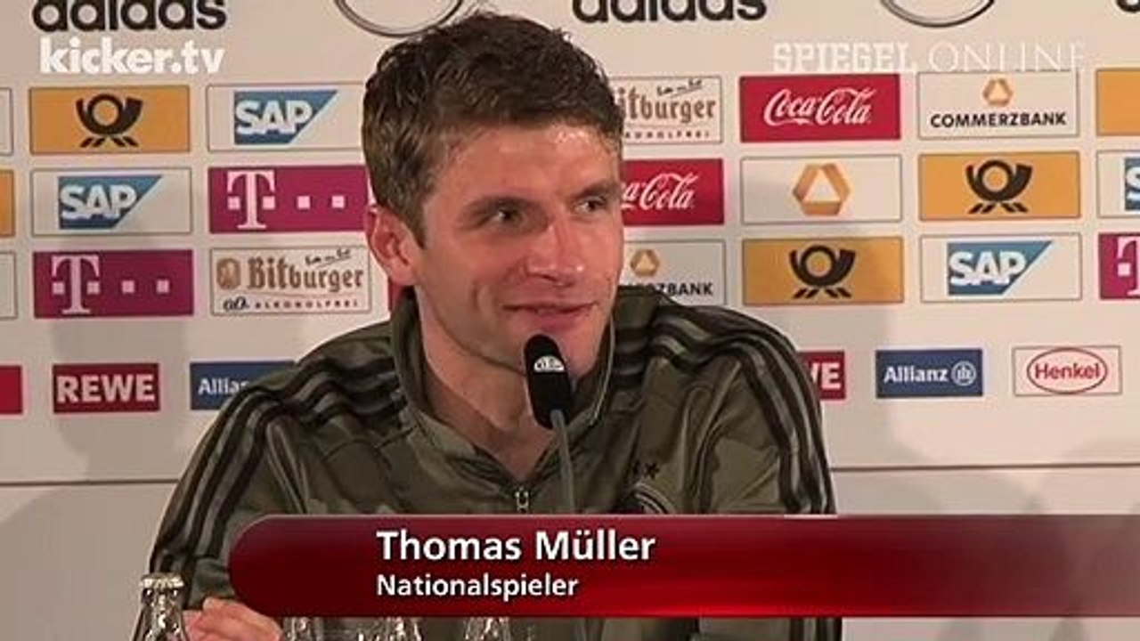 'Bin ich absolut dafür' - Thomas Müller und die Holländerwitze