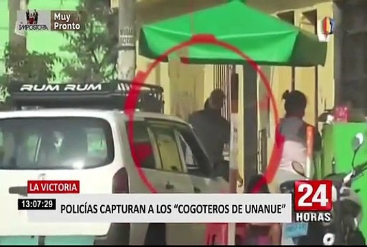 La Victoria: agentes policiales capturaron a 'Los Cogoteros de Unanue'