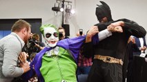 Batman stürmt Klitschko-PK - Furys große Show