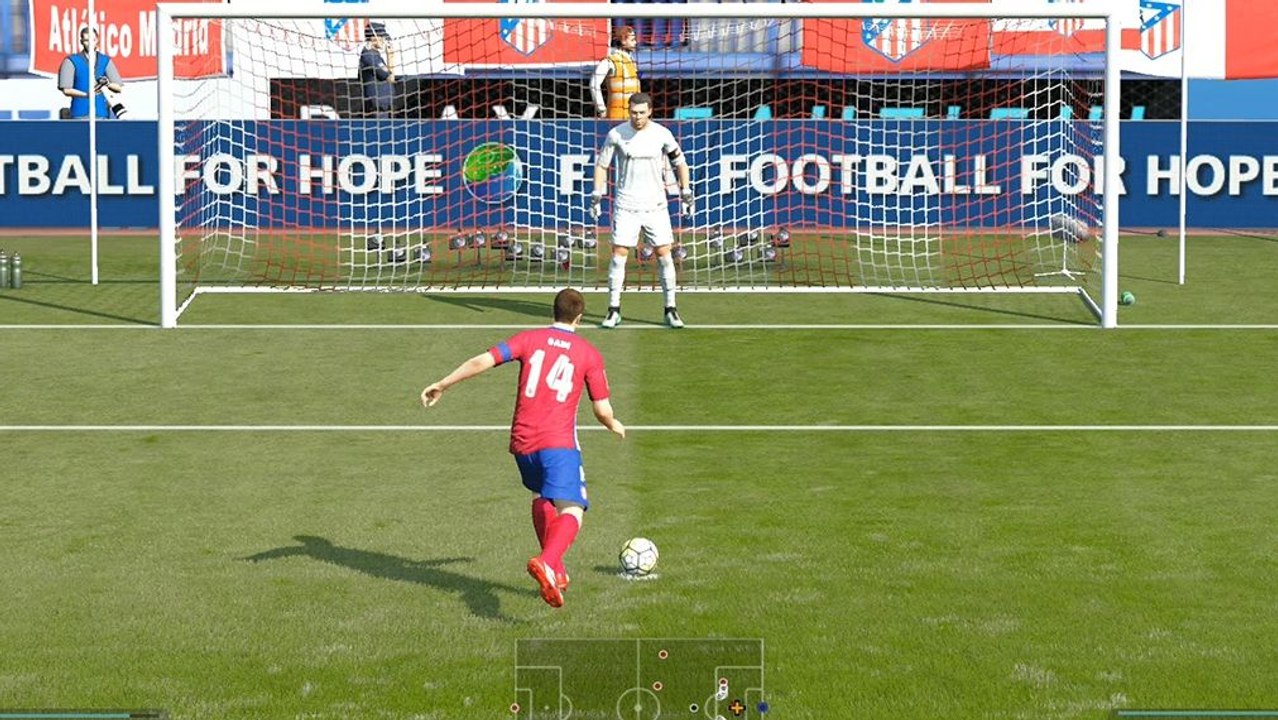 FIFA 16 : Verzögerter Elfmeter, immer eine Option
