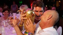 Wiedersehen macht Freude: Die Weltmeister wieder vereint