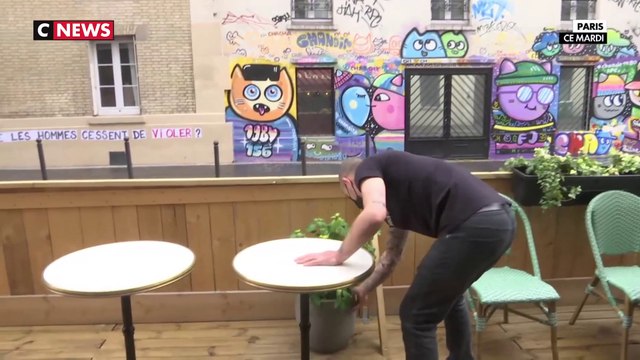 Déconfinement : les terrasses se préparent