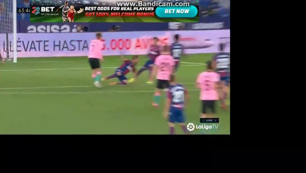 What Goal O.Dembele (2-3) Levante UD vs FC Barcelona 05.11.2021